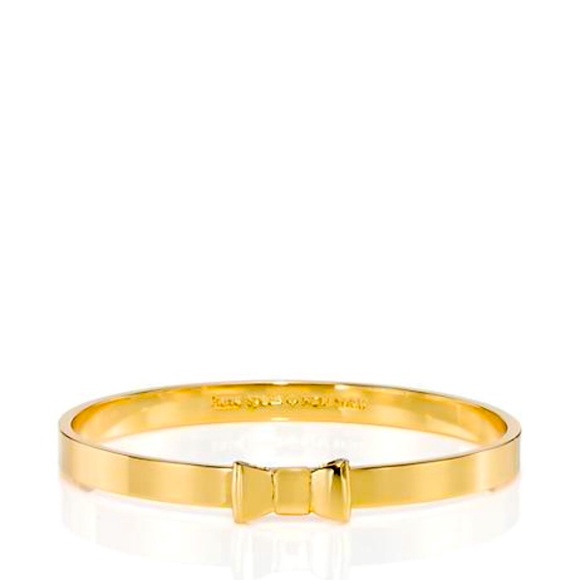 BNWOT⎜kate spade⎜take a bow bangle⎜gold
